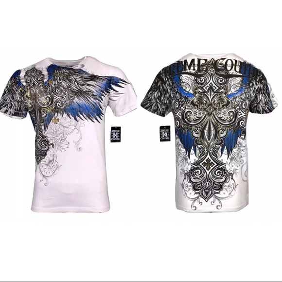 XTREME COUTURE by AFFLICTION Men T-Shirt ENSIGN - Picture 1 of 9